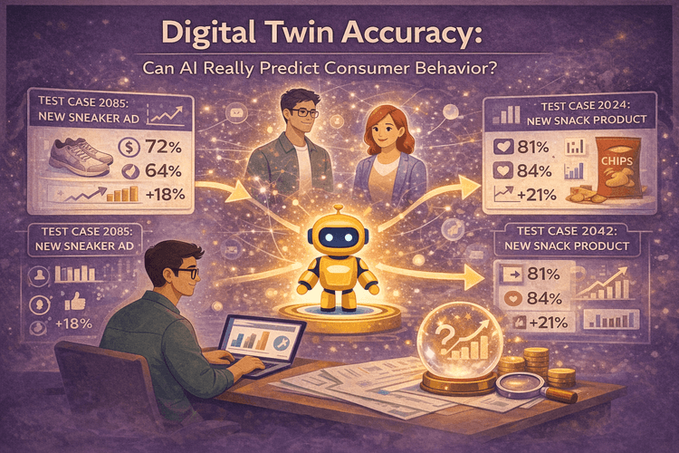 Digital Twin Accuracy: Can AI Really Predict Consumer Behavior? (2026 Benchmark Data)
