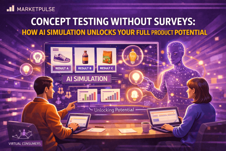 Concept Testing Without Surveys: How AI Simulation Unlocks Your Full Product Potential